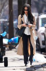 ZOE KRAVITZ Out in New York City 03/11/2026