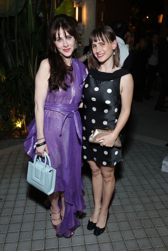 ZOOEY DESCHANEL at CAA Pre-Oscar Party in Los Angeles 03/13/2026