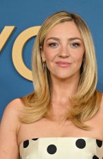 ABBY ELLIOTT at NBCUniversal Emmy Luncheon at Avra Beverly Hills Estiatorio in Beverly Hills 04/22/2026