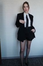 ALBA BAPTISTA at a Photoshoot 04/14/2026