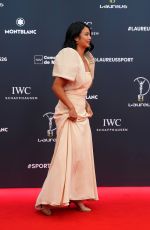ALEXANDRA EALA at Laureus World Sports Awards 2026 in Madrid 04/20/2026