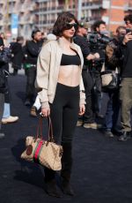ALICE PAGANI Arrives at Gucci FW26 Dinner in Milan 02/27/2026