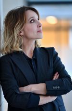 ALIX POISSON at a Photoshoot at 6th Reims Polar Film Festival in Reims 04/02/2026