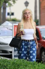 AMANDA BYNES Out for Iced Coffee After Signing a Record Deal in Los Angeles 04/09/2026