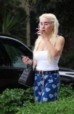 AMANDA BYNES Out for Iced Coffee After Signing a Record Deal in Los Angeles 04/09/2026
