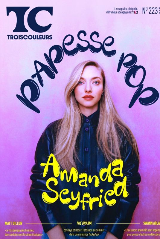 AMANDA SEYFRIED in TroisCouleurs Magazine, March/April 2026