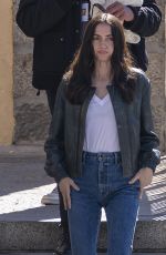 ANA DE ARMAS on the Set of Safe Houses in Madrid 04/15/2026