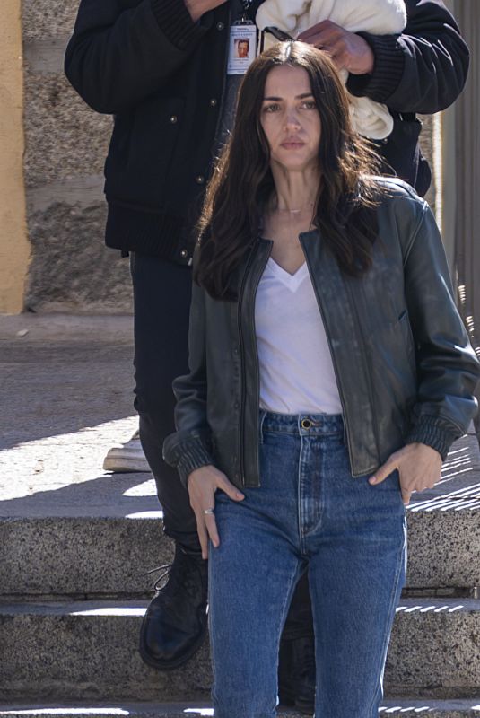 ANA DE ARMAS on the Set of Safe Houses in Madrid 04/15/2026
