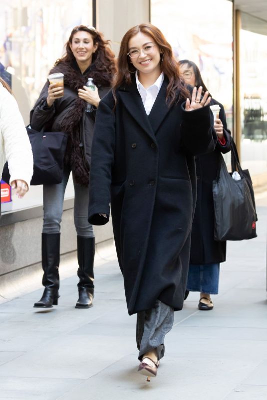 ANNA CATHCART Arrives at NBC Studios in New York City 04/06/2026