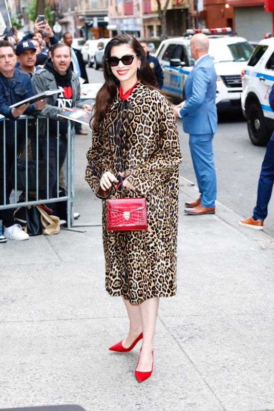 ANNE HATHAWAY Arrives at Special Screening of The Devil Wears Prada 2 in New York City 04/28/2026