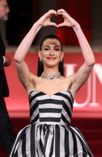 ANNE HATHAWAY at A Night With Runway Photocall for The Devil Wears Prada 2 at The National Gallery in London 04/22/2026