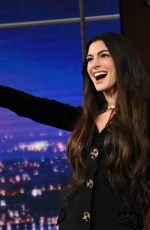 ANNE HATHAWAY at Late Show with Stephen Colbert 04/15/2026