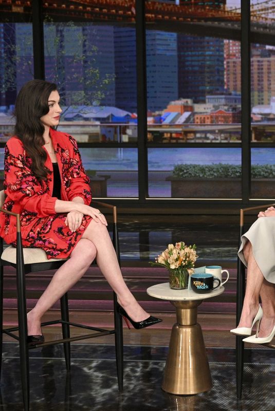ANNE HATHAWAY at Live with Kelly and Mark 04/27/2026