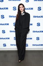 ANNE HATHAWAY at SiriusXM Studios in New York City 04/20/2026