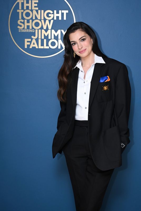 ANNE HATHAWAY at Tonight Show Starring Jimmy Fallon 04/29/2026