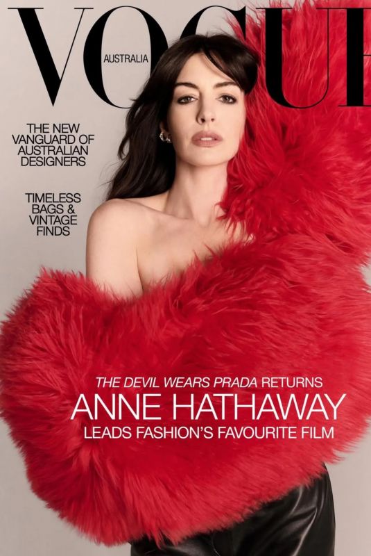 ANNE HATHAWAY for Vogue Australia, May 2026