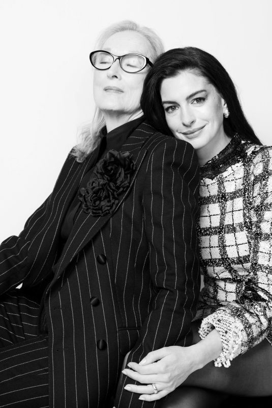 ANNE HATHAWAY, MERYL STREEP and EMILY BLUNT for The New York Times,April 2026