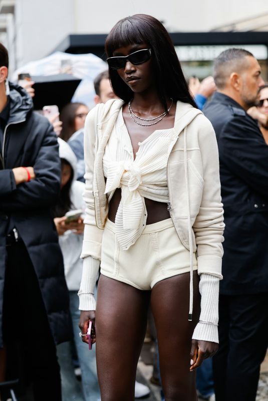 ANOK YAI Out at Milan Spring/Summer 2026 Fashion Week 09/27/2025