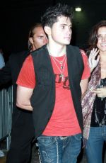 AUDRINA PATRIDGE Leaves Apple Nightclub in West Hollywood 10/07/2008