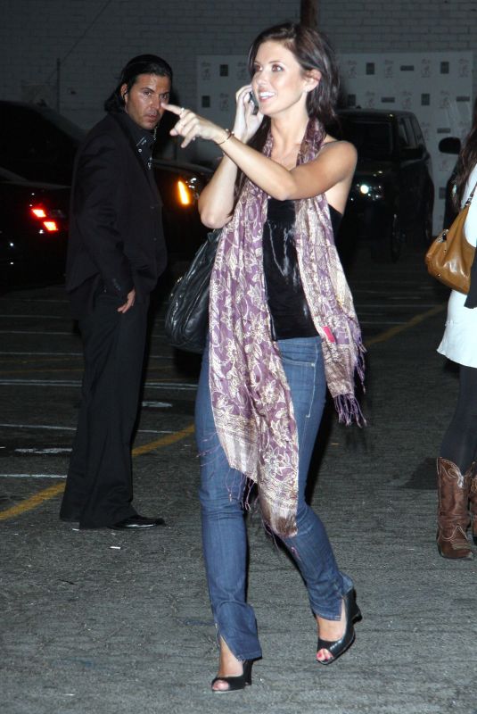 AUDRINA PATRIDGE Leaves Apple Nightclub in West Hollywood 10/07/2008
