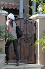 AUDRINA PATRIDGE Returning Home After Filming The Hills 10/01/2008
