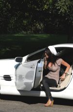 AUDRINA PATRIDGE Returning Home After Filming The Hills 10/01/2008