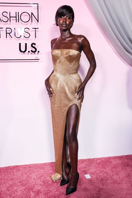AWENG CHUOL at Fashion Trust U.S 2026 Awards at Nya Studios in Los Angeles 04/07/2026