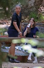 BARBARA PALVIN Out for a Picnic with Friends at Griffith Park in Los Angeles 04/18/2026