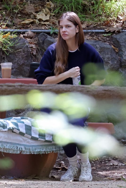 BARBARA PALVIN Out for a Picnic with Friends at Griffith Park in Los Angeles 04/18/2026