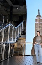 BARBIE FERREIRA at Empire State Building in New York City 04/01/2026