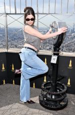 BARBIE FERREIRA at Empire State Building in New York City 04/01/2026