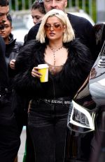 BEBE REXHA Arrives at Nrj Radio Studios in Paris 04/15/2026