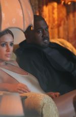 BIANCA CENSORI Night Out with Kanye West at Chateau Marmont in Los Angeles 04/23/2026