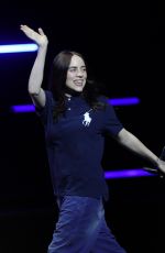 BILLIE EILISH Promotes Billie Eilish: Hit Me Hard and Soft - The Tour Live in 3D at CinemaCon in Las Vegas 04/16/2026