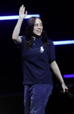 BILLIE EILISH Promotes Billie Eilish: Hit Me Hard and Soft - The Tour Live in 3D at CinemaCon in Las Vegas 04/16/2026