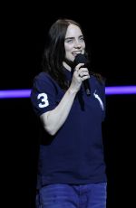 BILLIE EILISH Promotes Billie Eilish: Hit Me Hard and Soft - The Tour Live in 3D at CinemaCon in Las Vegas 04/16/2026
