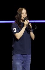 BILLIE EILISH Promotes Billie Eilish: Hit Me Hard and Soft - The Tour Live in 3D at CinemaCon in Las Vegas 04/16/2026