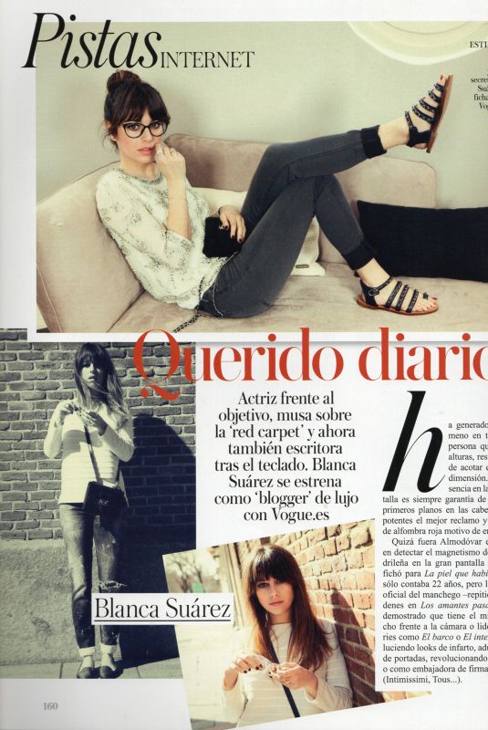 BLANCA SUAREZ in Vogue Spain, March 2014