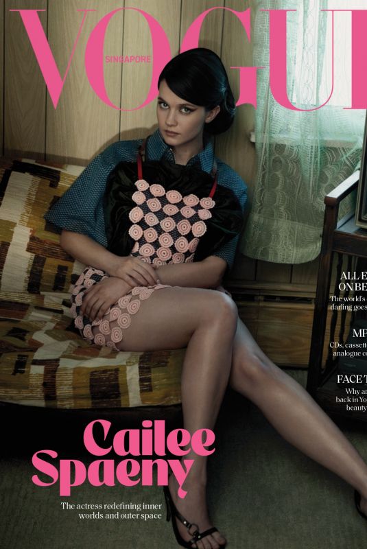 CAILEE SPAENY in Vogue Singapore, April 2026