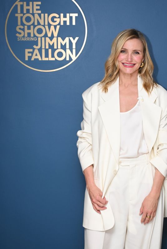 CAMERON DIAZ at Tonight Show Starring Jimmy Fallon 03/31/2026