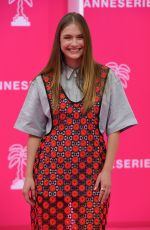 CAMILLE RAZAT at Day Two Pink Carpet at 9th Cannesseries Festival in Cannes 04/24/2026