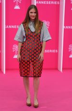CAMILLE RAZAT at Day Two Pink Carpet at 9th Cannesseries Festival in Cannes 04/24/2026