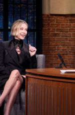 CHARLIZE THERON at Late Night with Seth Mayers 04/23/2026