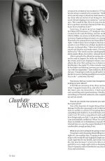 CHARLOTTE LAWRENCEW in US Elle, April 2026