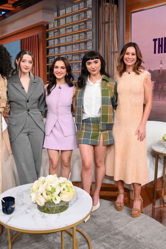 CHASE INFINITI and LUCY HALLIDAY at Good Morning America 04/07/2026