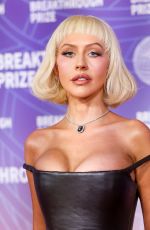 CHRISTINA AGUILERA at 12th Breakthrough Prize in Santa Monica 04/18/2026
