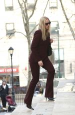 DEBORAH ANN WOLL on the Set of Daredevil: Born Again Season 3 in Brooklyn 04/03/2026
