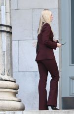 DEBORAH ANN WOLL on the Set of Daredevil: Born Again Season 3 in Brooklyn 04/03/2026