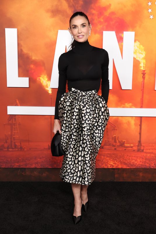 DEMI MOORE at Official FYC Screening of Landman at Saban Media Center in Hollywood 04/16/2026