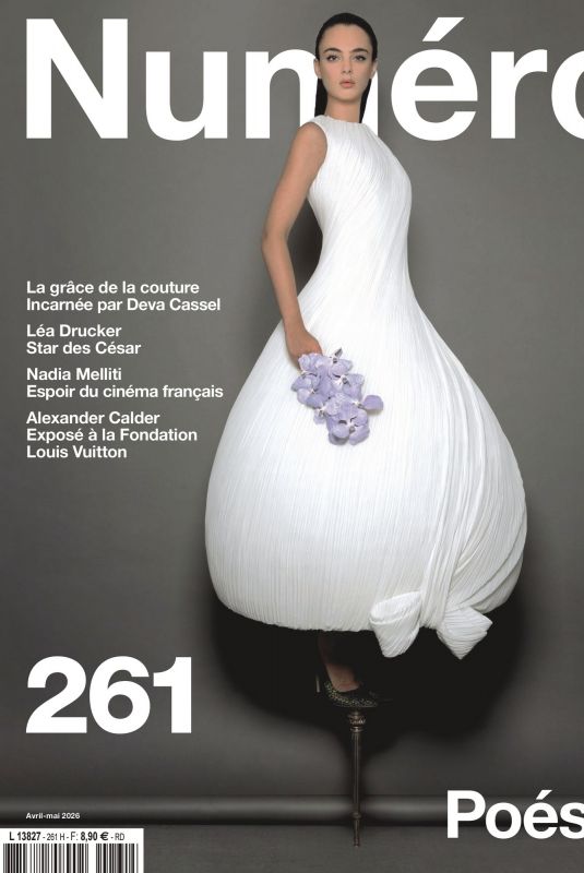 DEVA CASSEL for Numero France, April/May 2026